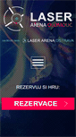 Mobile Screenshot of laserarenaolomouc.cz